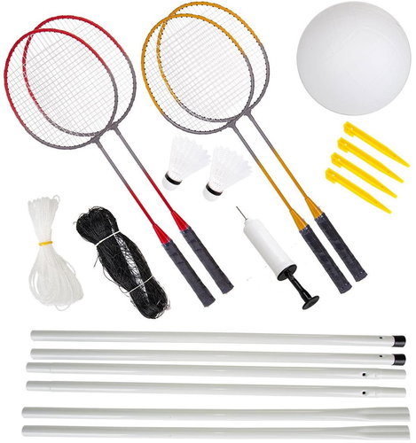 Enero Badminton and volleyball set 10in1 - Badminton Set - Main image