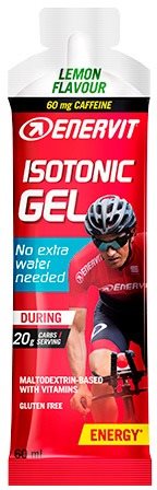 Enervit Isotonic Gel with caffeine 60 ml lemon - Energy Gel - Main image