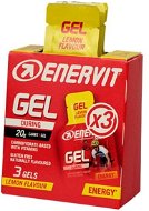 ENERVIT Gel 3-pack, 3× 25 ml, citrón - Energetický gél