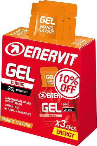 Enervit Gel - 3pack orange - Energy Gel - Main image