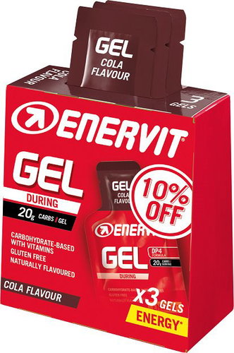Enervit Gel - 3pack cola - Energy Gel - Main image