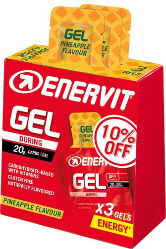 Enervit Gel - 3pack pineapple - Energy Gel - Main image