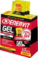 Enervit Gel with caffeine - 3pack citrus - Energy Gel