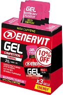 Enervit Gél s kofeínom – 3 pack malina - Energetický gél