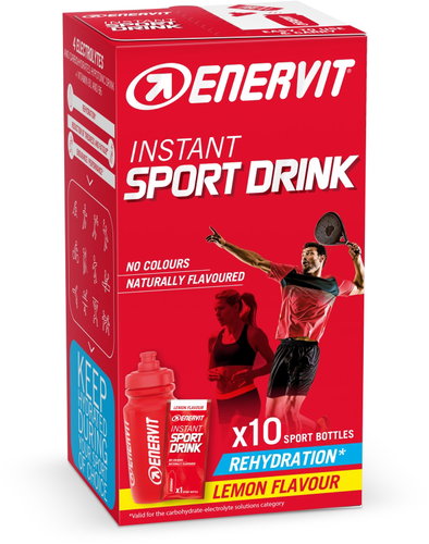 Enervit Sport Drink 10 × 16 g citron - Ionic Drink - Main image