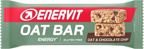 Enervit Oat Bar 50 g s kousky čokolády - Flapjack - Main image