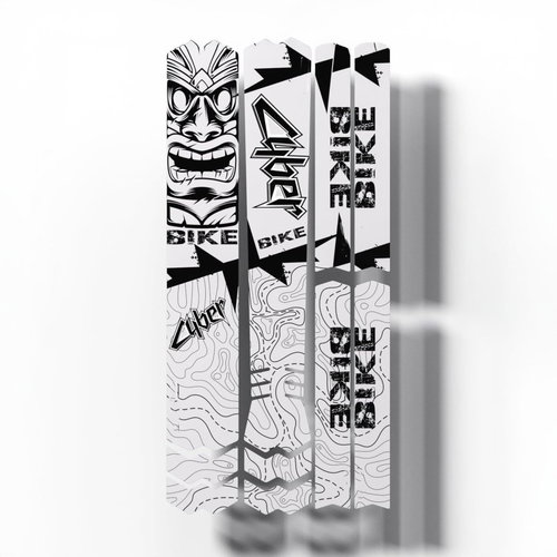 Enlee EN-TM-30 Protective frame stickers - Bike Accessory - Main image