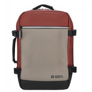 Enrico Benetti Bergen backpack underseater taupe-burgundy - Backpack