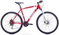 ROMET RAMBLER 26 4 Red – White veľ. M/18" - Horský bicykel
