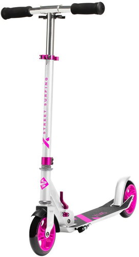 Street Surfing Urban X145 Electro Pink - Folding Scooter - Main image