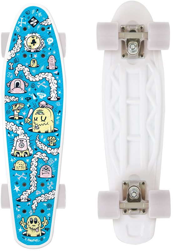 Street Surfing Fizz Fun Board Alarm Blue 2020 Alu Truck Penny