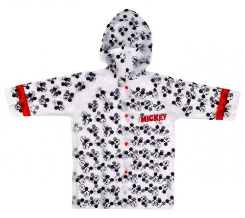 EplusM Mickey, transparent, 5 - 6 - Raincoat - Main image