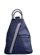 Estelle Zipper backpack black/taupe - City Backpack