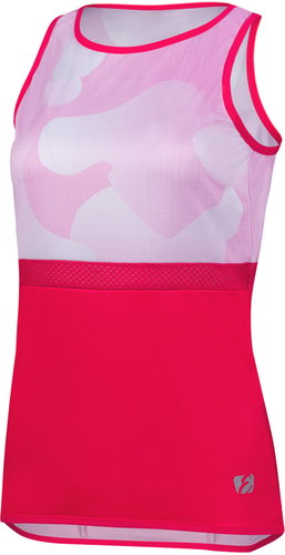 Etape Summer bílá/růžová S - Cycling T-Shirt - Main image