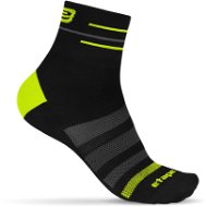 Etape Sox čierna/žltá fluo 40 – 43 - Ponožky
