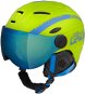 Ski Helmet Etape Rider Pro, Lime/Matte Blue, size 53-55cm - Lyžařská helma