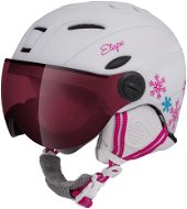 Lyžařská helma Etape Rider Pro Bílá/Růžová Mat - Lyžařská helma
