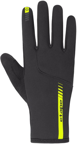 Etape Lake 2.0 WS+ Black/Yellow Fluo L 21,5 cm - Cycling Gloves - Main image