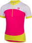 Cycling Jersey Etape Peddy pink/lime size 116/122 - Cyklodres
