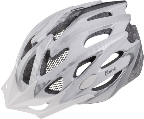 Etape Venus white/silver matt L/XL - Bike Helmet - Main image