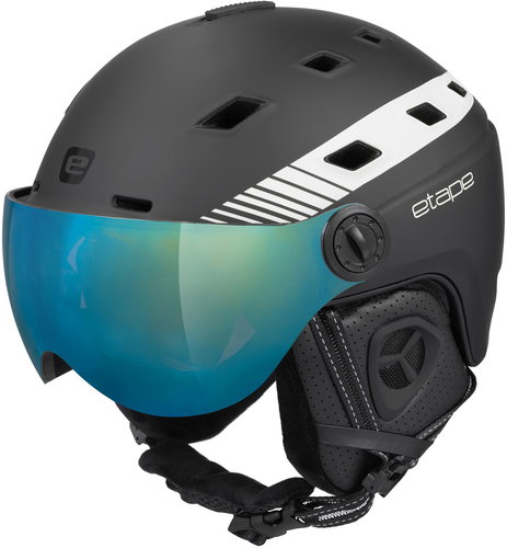 Etape Davos Pro Black/White Mat 58-61 - Ski Helmet - Main image
