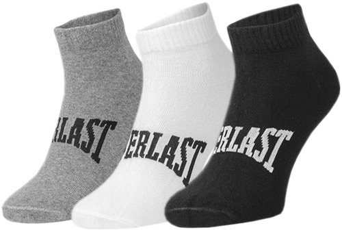 Everlast Ankle Socks 3-Pack, Multicoloured (SKQ001-04) M - Socks - Main image