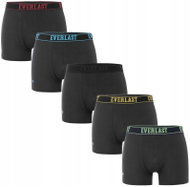 Everlast 5Pack pánské boxerky černé (BM005-01) M - Boxer Briefs