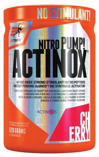 Extrifit Actinox 620 g cherry - Predtréningovka - Hlavný obrázok