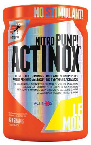 Extrifit Actinox 620 g lemon - Pre-Workout Supplement - Main image