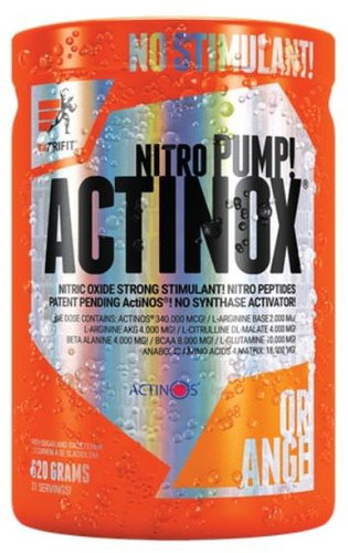 Extrifit Actinox 620 g orange - Pre-Workout Supplement - Main image
