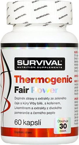Survival Thermogenic Fair Power 60 cps - Spalovač tuků - Hlavní obrázek