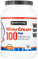 Survival Whey Cream 100 Fair Power 1000 g strawberry - Protein