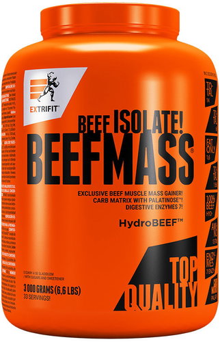 Extrifit BeefMass 3000 g cookies cream - Gainer - Main image