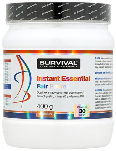 Survival Instant Essential Fair Power 400 g peach - Amino Acids - Main image