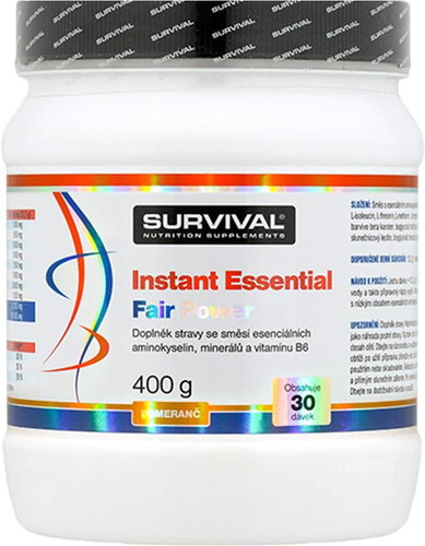 Survival Instant Essential Fair Power 400 g orange - Amino Acids - Main image