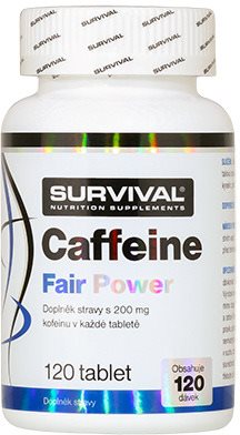 Survival Caffeine Fair Power 120 tbl - Anabolizer - Main image