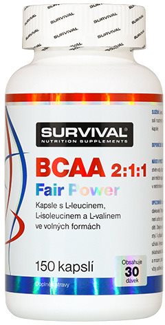 Survival BCAA 2:1:1 Fair Power 150 cps - Amino Acids - Main image