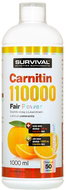 Survival Carnitine 110000 Fair Power 1000 ml orange - Fat burner