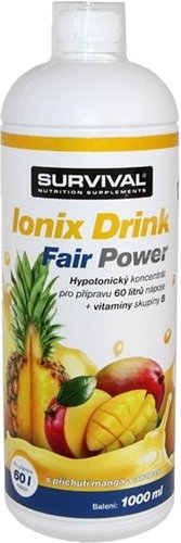 Survival Ionix Drink 1000 ml pineapple + mango - Ionic Drink - Main image