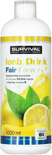 Survival Ionix Drink 1000 ml lemon - Ionic Drink - Main image