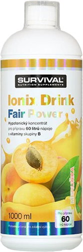 Survival Ionix Drink 1000 ml apricot - Ionic Drink - Main image