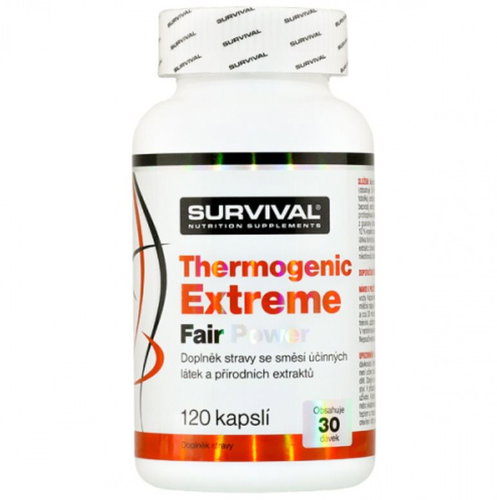 Survival Thermogenic Extreme Fair Power 120 cps - Fat burner - Main image