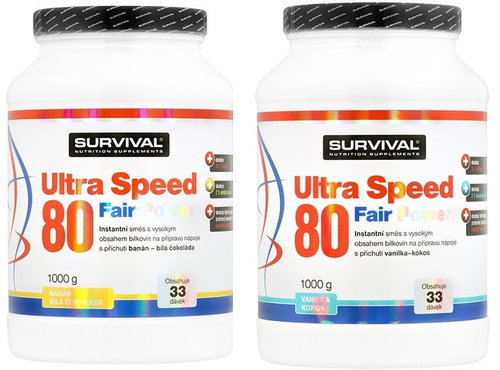 Survival Ultra Speed 80 Fair Power 1000 g - Protein - Main image