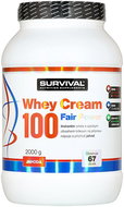 Survival Whey Cream 100 Fair Power 2000 g strawberry - Protein