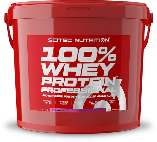 Scitec Nutrition 100% WP Professional 5000 g strawberry - Protein - Main image