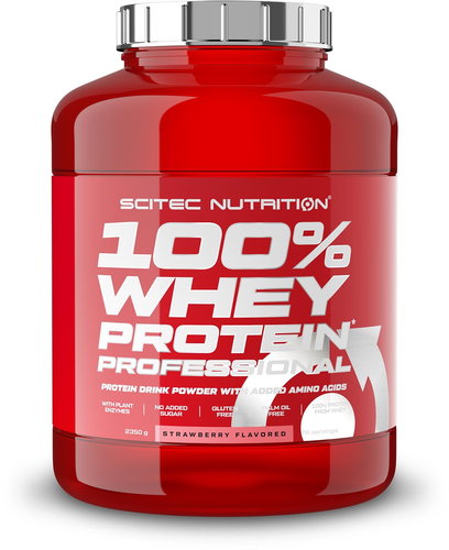 Scitec Nutrition 100% WP Professional 2350 g strawberry - Protein - Main image