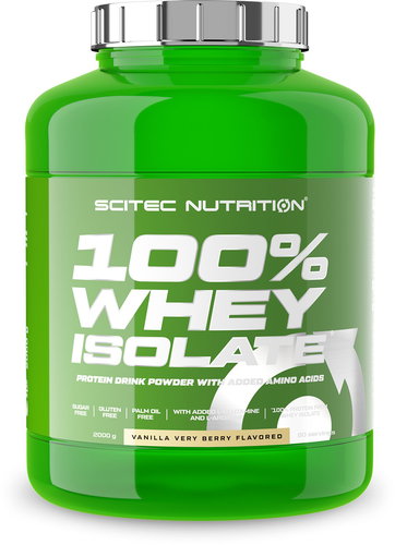 Scitec Nutrition 100% Whey Isolate 2000 g vanilla very berry - Protein - Main image