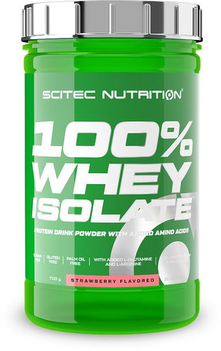 Scitec Nutrition 100% Whey Isolate 700 g strawberry - Protein - Main image