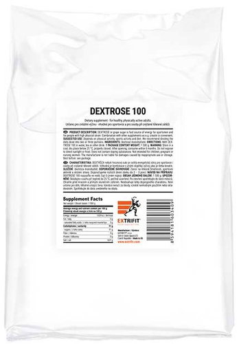 Extrifit Dextrose 100 1500 g - Gainer - Main image