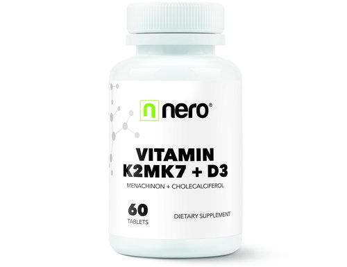 NERO Vitamin K2+D3 60 tbl - Vitamin D3 - Main image
